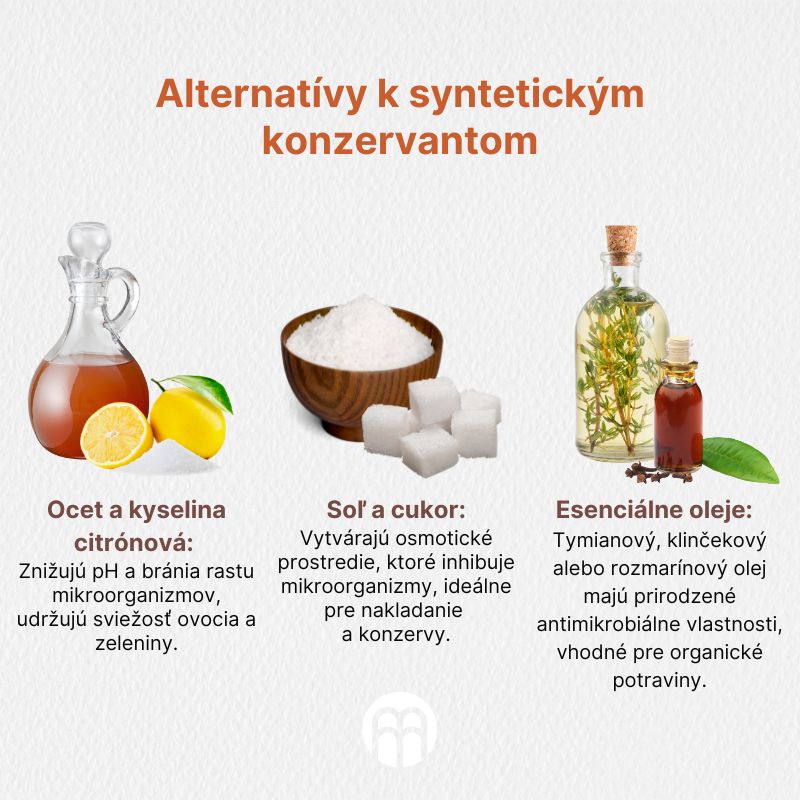 (Slovenčina) Alternativy k syntetickým  konzervantům